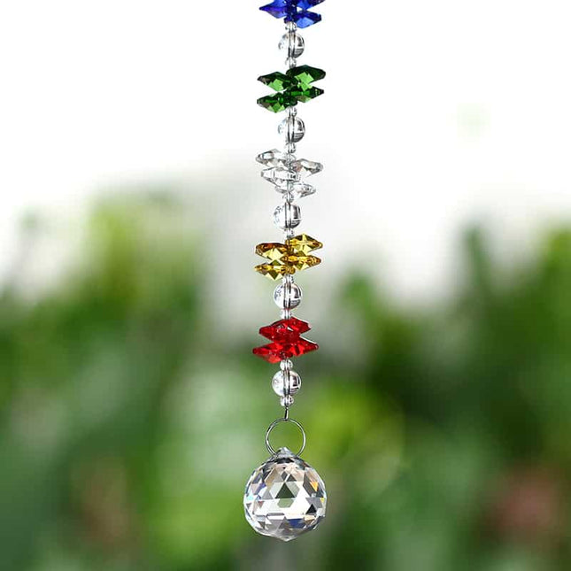 Feng Shui Colorful Crystal Suncatcher - wnkrs