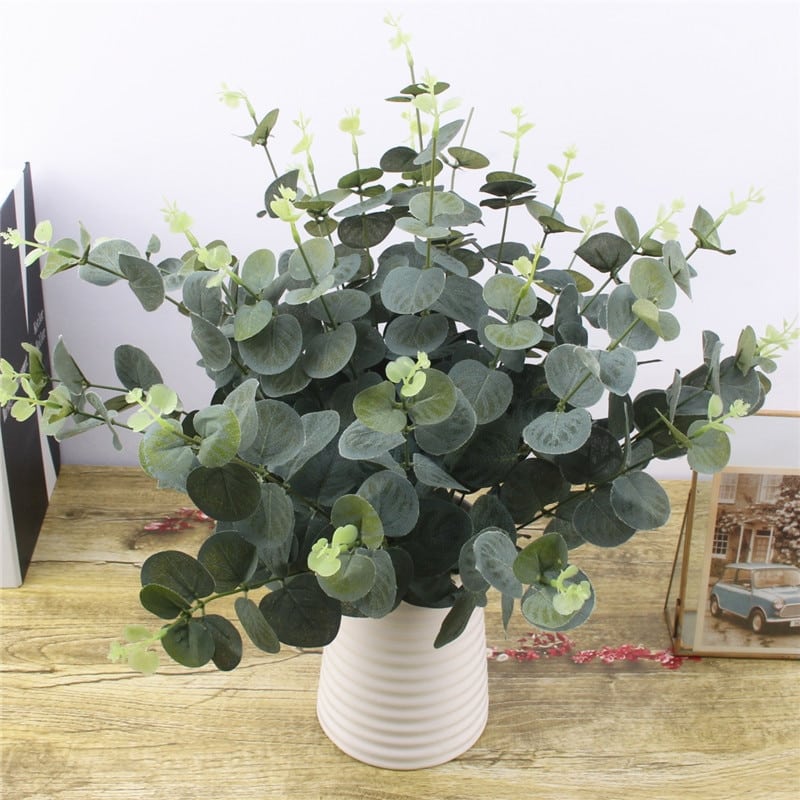 Artificial Eucalyptus Leaf in Green