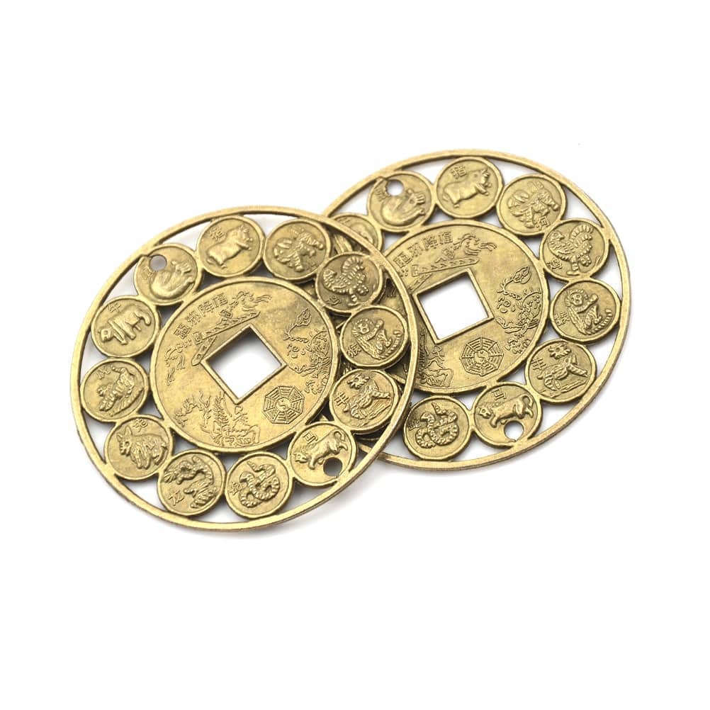 Chinese Zodiac Feng Shui Coin