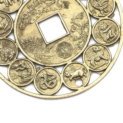 Chinese Zodiac Feng Shui Coin - wnkrs