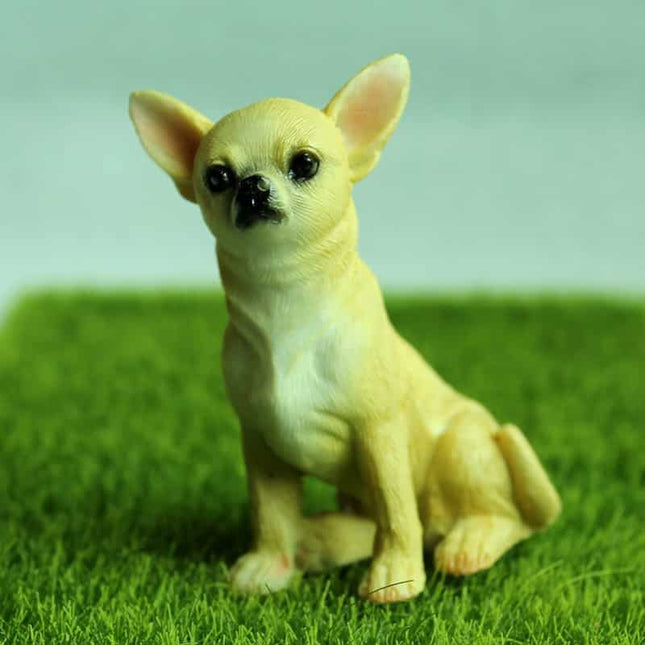 Mini Chihuahua Dog Figurine - wnkrs