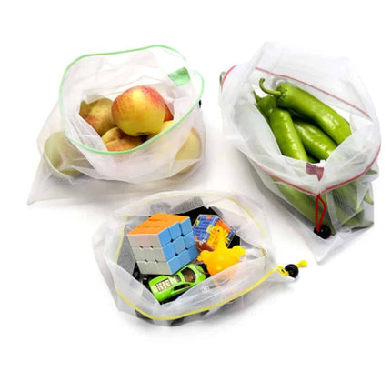 Reusable Mesh Storage Bag 15 Pcs Set - wnkrs