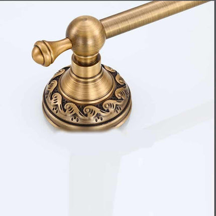 Antique Brushed Brass Towel Holder - Wnkrs