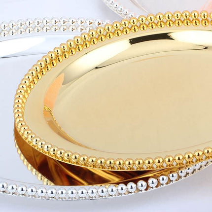 Luxury Metal Tray in Gold and Silver - Wnkrs