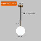 c-laiton-15cm-boule / blanc chaud