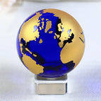 6 cm / base en cristal