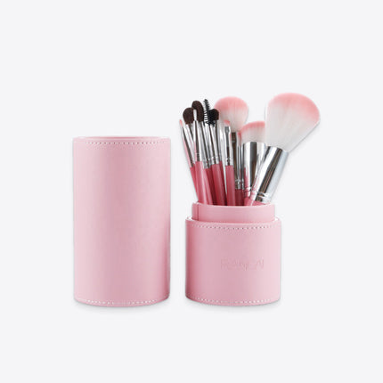 10-Piece Pink Makeup Brush Set - wnkrs