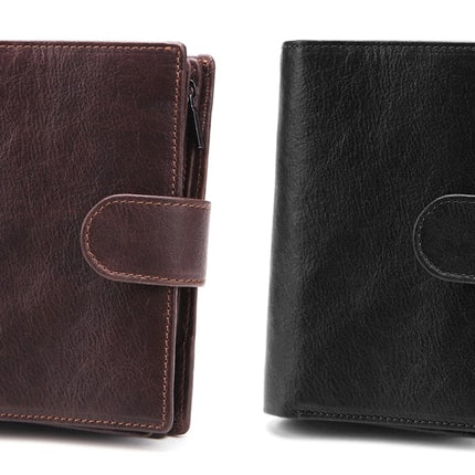 Genuine Leather Wallet with Document Holder for Men - Wnkrs