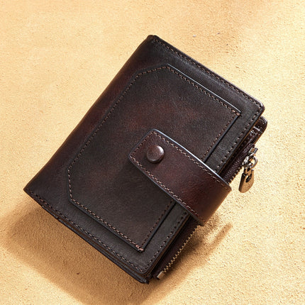 Men's Multifunctional Leather Wallet - Wnkrs