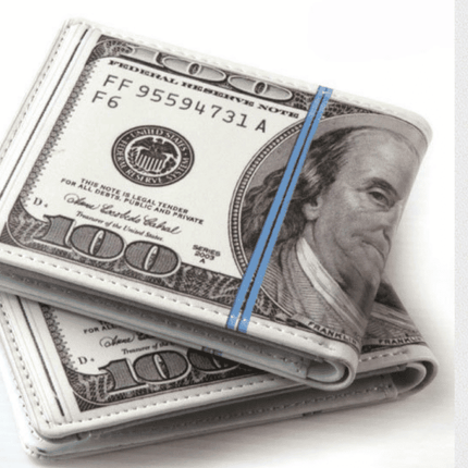 Dollar Printed Wallet for Men - Wnkrs