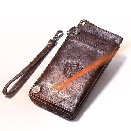 Men's Casual Genuine Leather Wallet - Wnkrs