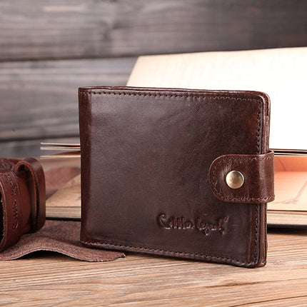 Men's Compact Leather Wallet - Wnkrs