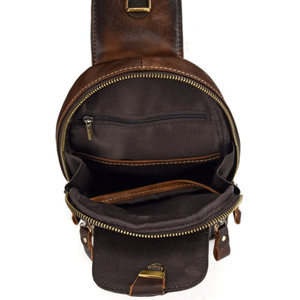 Vintage Men's Genuine Leather Backpack - Wnkrs