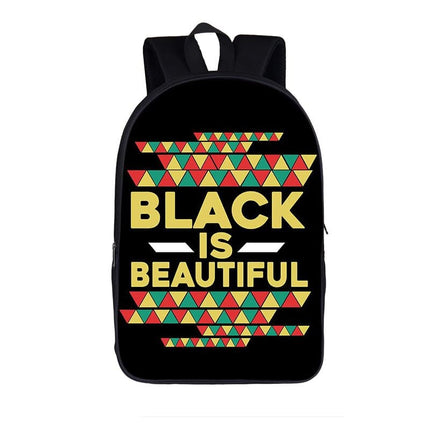 Black Lives Matter Printed Canvas Backpack - Wnkrs