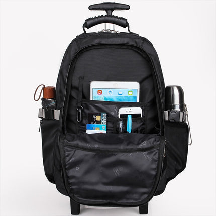 Large Capacity Men's Trolley Backpack - Wnkrs