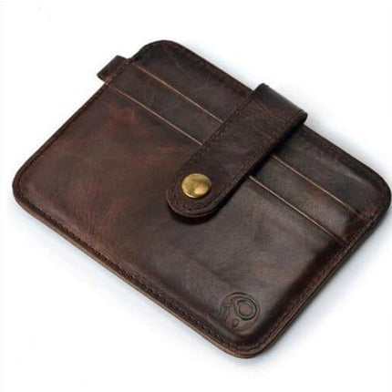 Men's Thin Genuine Leather Wallet - Wnkrs