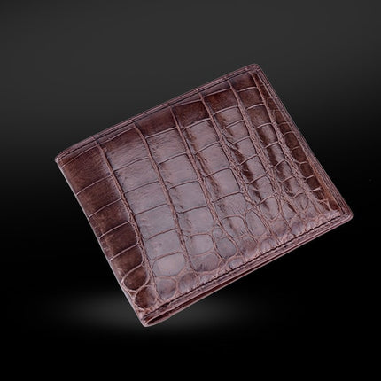 Classic Style Crocodile Leather Unisex Wallet - Wnkrs