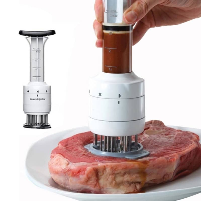 2-in-1 Meat Tenderizer and Marinade Injector