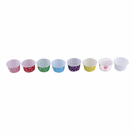 Colorful Paper Cupcake Cups Set - wnkrs