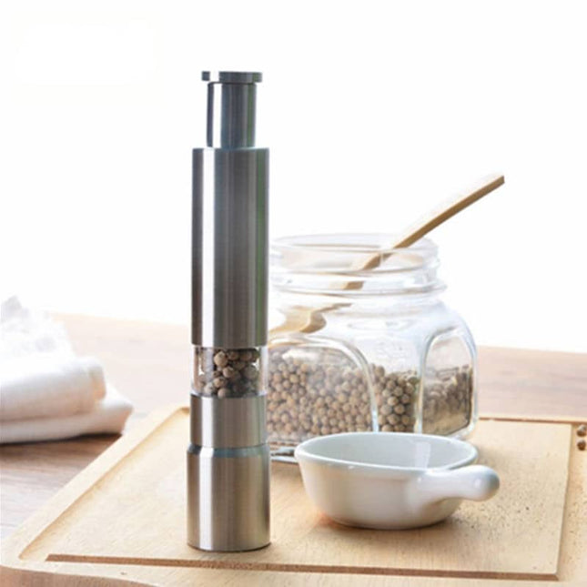 Manual Stainless Steel Salt and Pepper Mills - wnkrs