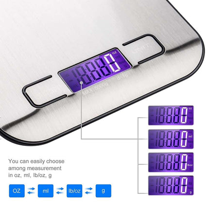 Multifunction Digital Kitchen Scale with LCD Display - wnkrs