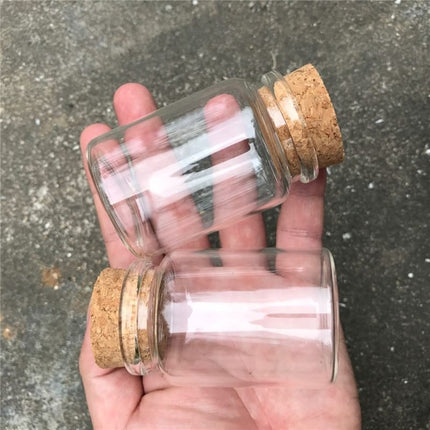80 ml Glass Spice Jar with Cork Lid - wnkrs