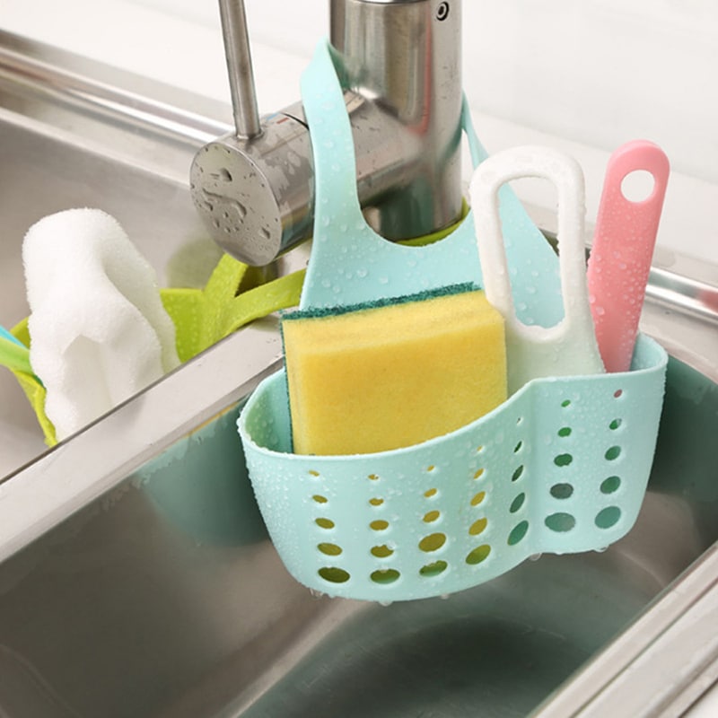 Adjustable Sink Drain Rack