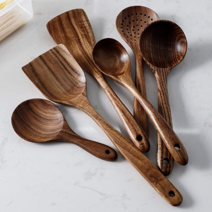 Natural Wood Cooking Utencils - wnkrs