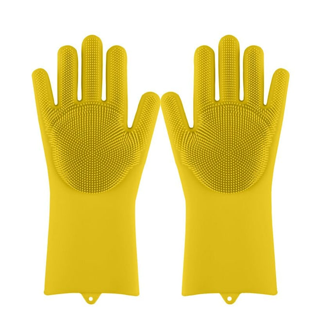 Silicone Dishwashing Scrubber Gloves - wnkrs