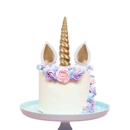 Unicorn Shaped Baby Shower Cake Toppers - Wnkrs