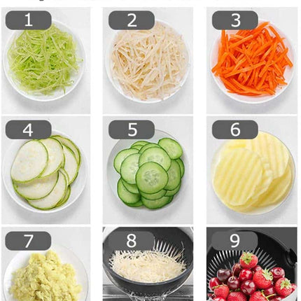 9 in 1 Vegetable Slicer - wnkrs