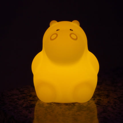 LED Hippo Night Light - wnkrs