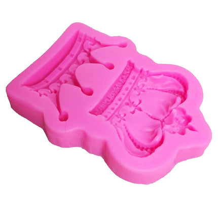 Crown Shaped Silicone Fandont Mold - wnkrs