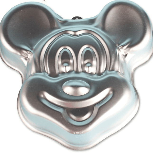 Cute Mickey Mouse Shaped Non-Stick Eco-Friendly Aluminum Baking Mold - wnkrs