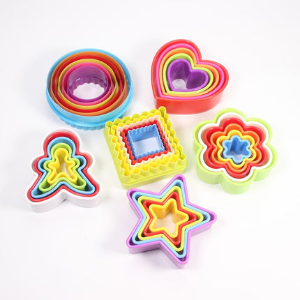 Cute Multistyle Eco-Friendly Plastic Cookie Cutters Set - Wnkrs