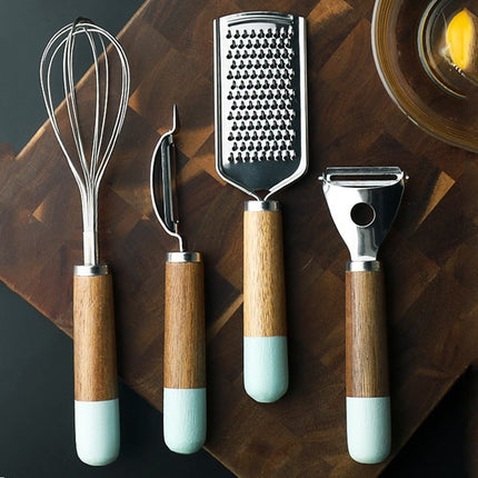 Minimalist Style Stainless Steel Kitchen Tools Set - Wnkrs