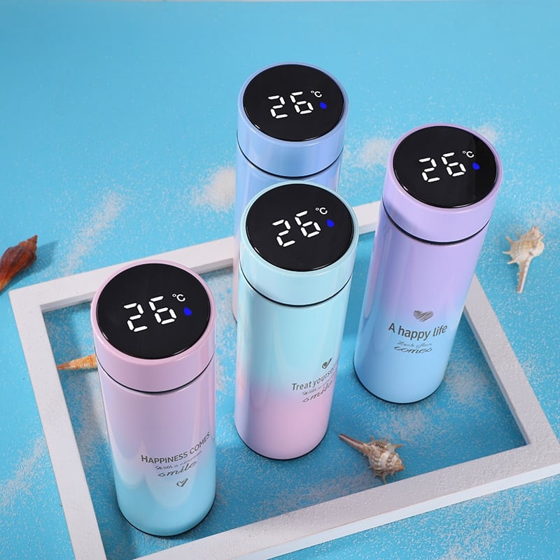 Smart Thermal Water Bottle with Digital Temperature Display