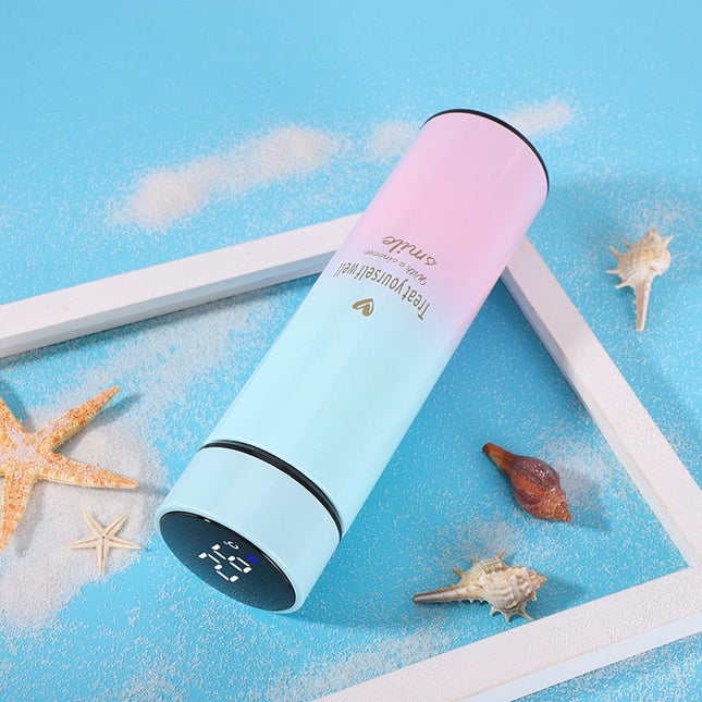 Smart Thermal Water Bottle with Digital Temperature Display