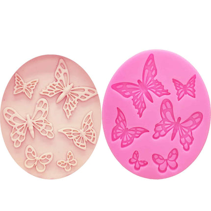 Butterfly Silicone Fondant Mold - wnkrs