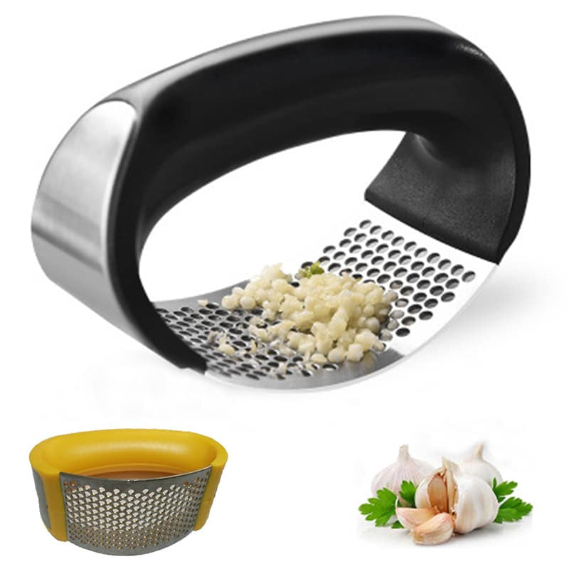 Stainless Steel Garlic Press