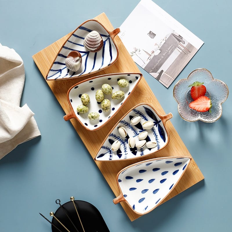 Ceramic Leaf Small Plate