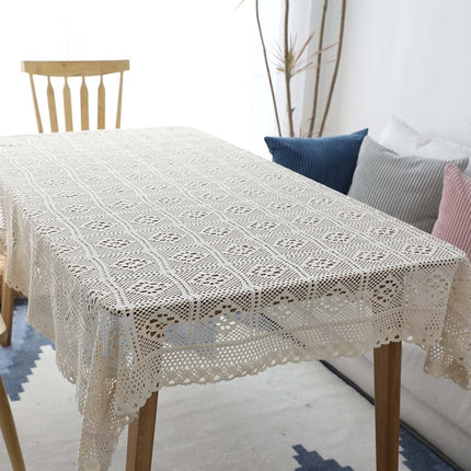Rectangle Cotton Lace Tablecloth - Wnkrs