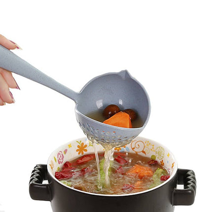 Creative Colorful Wheat Straw Soup Spoon - wnkrs