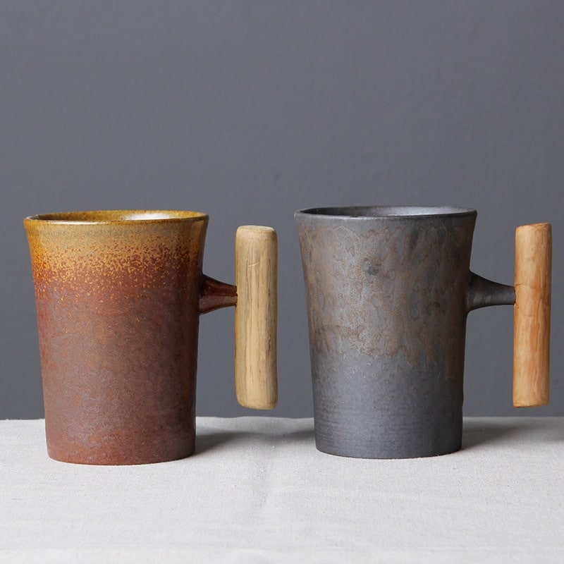 Rustic Style Ceramic Coffee Mug
