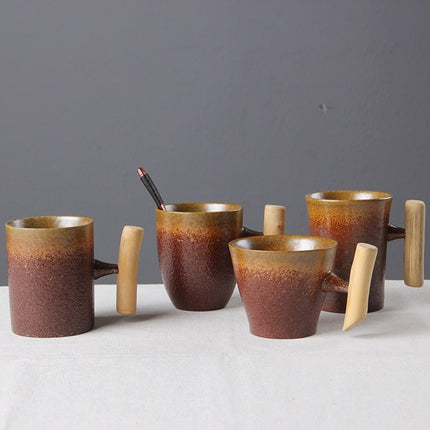 Rustic Style Ceramic Coffee Mug - Wnkrs