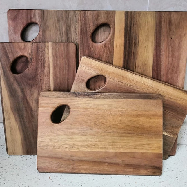 Zebra Acacia Wood Cutting Board - Wnkrs