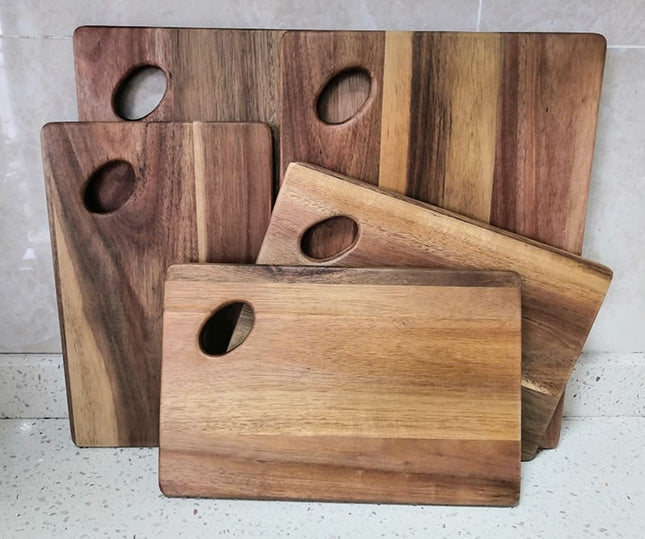 Zebra Acacia Wood Cutting Board - Wnkrs