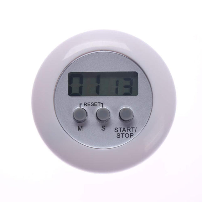 LCD Digital Round Kitchen Timer - Wnkrs