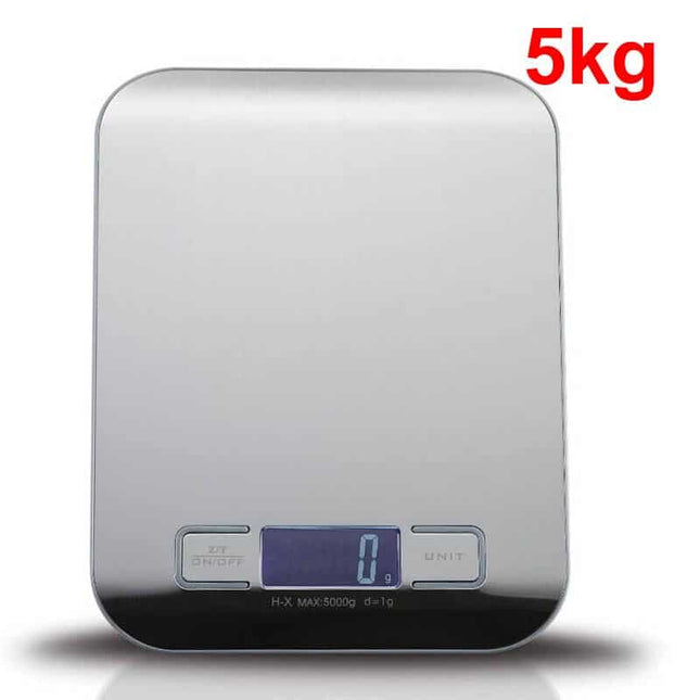 Stainless Steel Digital Kitchen Scales - Wnkrs