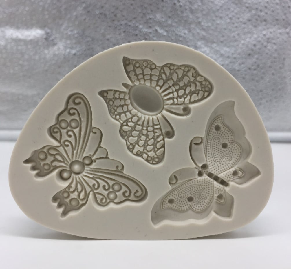Silicone Butterfly Shaped Cake Molds